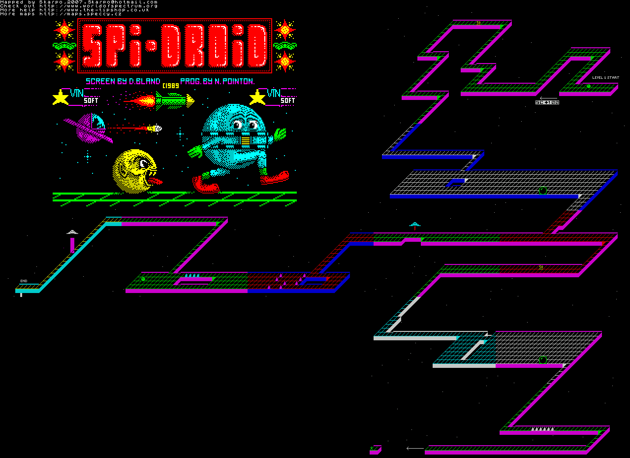 Screen from Spi-Droid