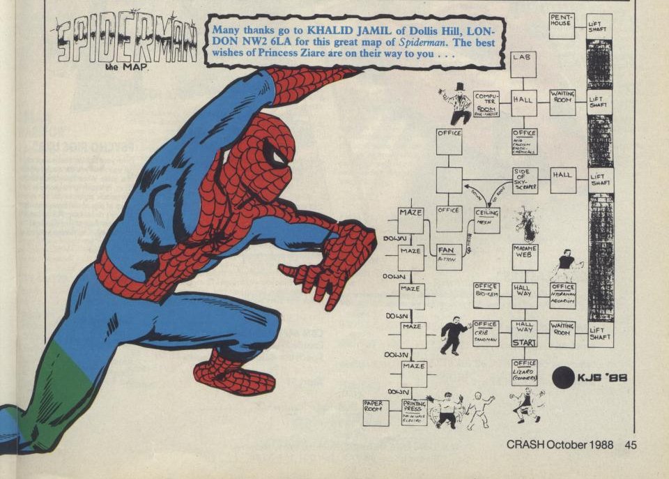 Screen from Spider-Man