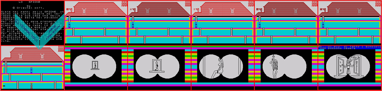 Screen from Lo Spione