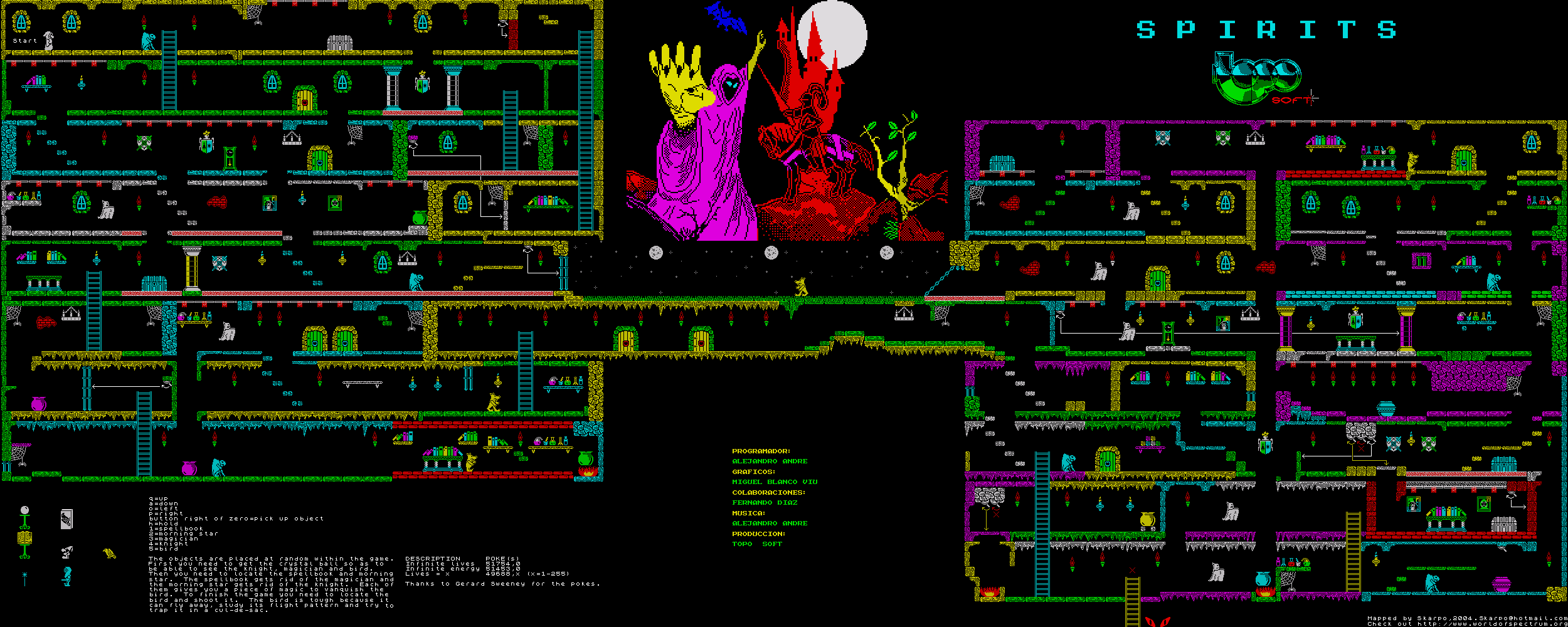 Screen from Spirits
