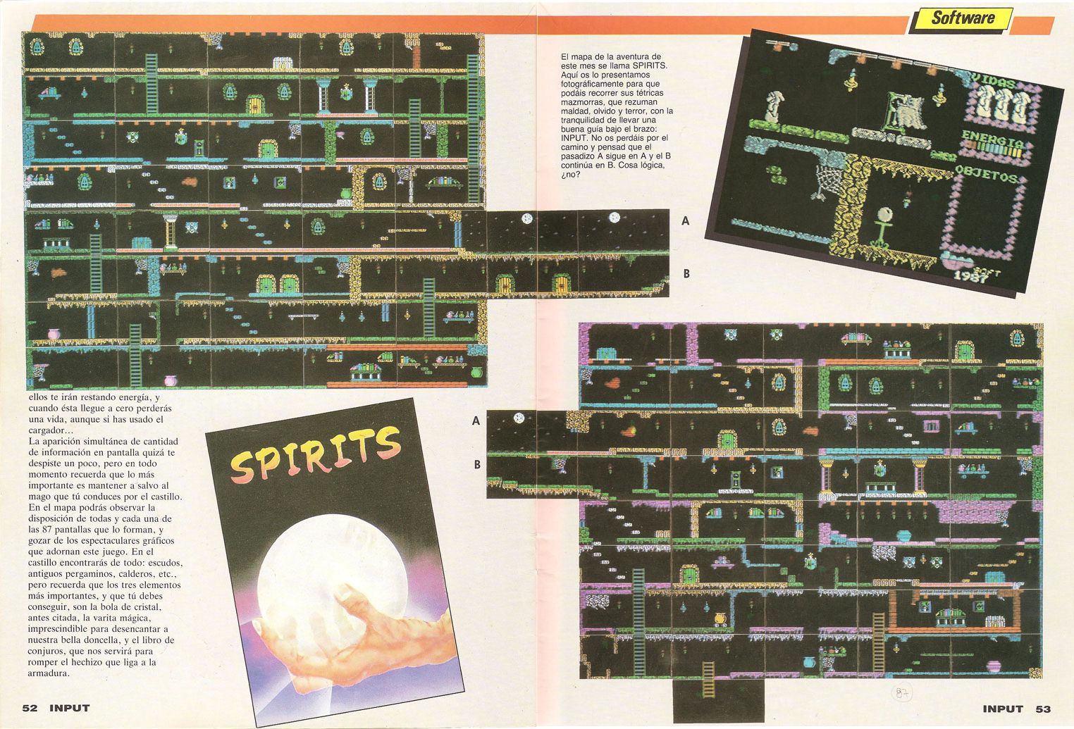 Screen from Spirits