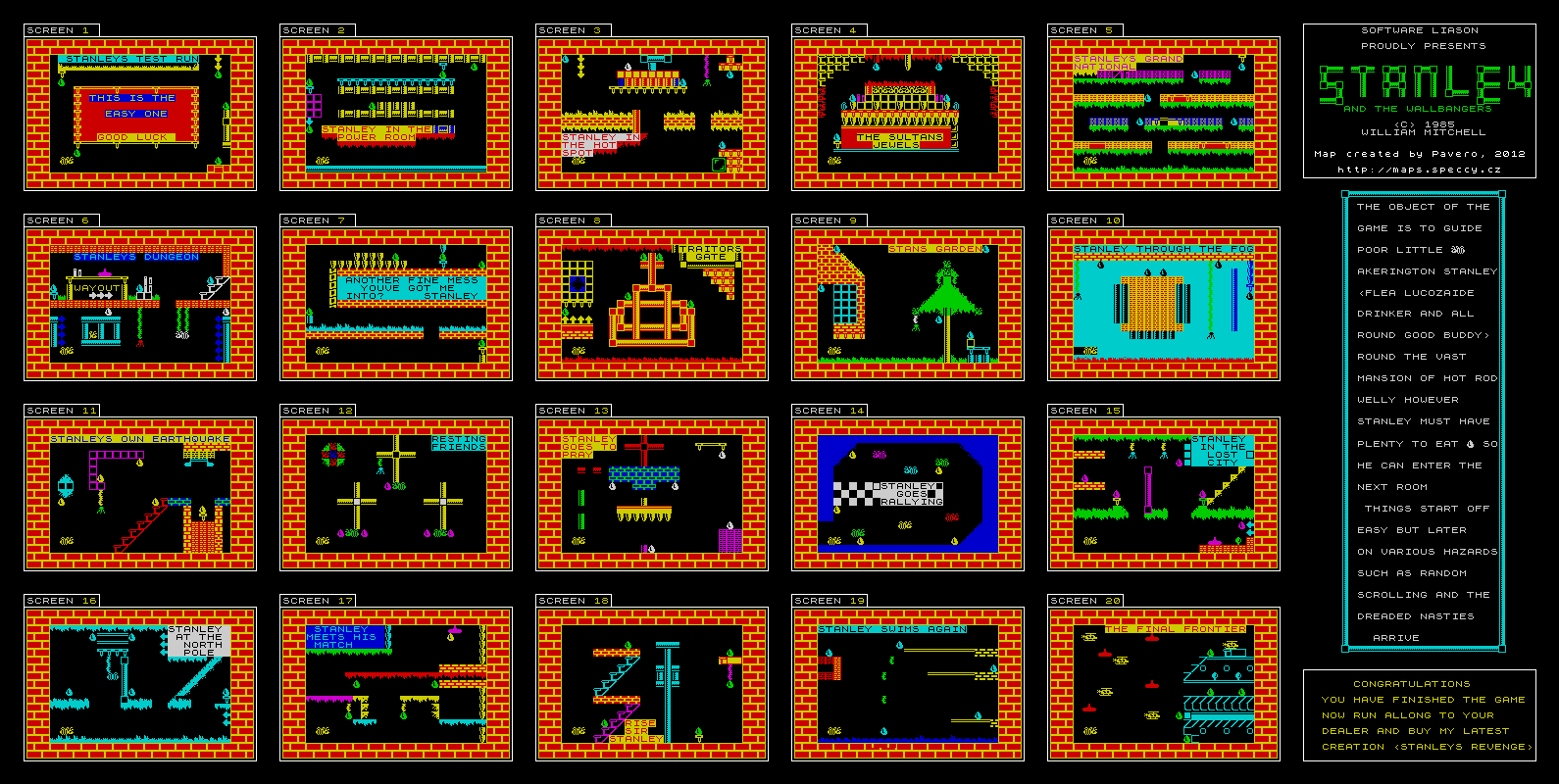 Screen from Stanley and the Wallbangers