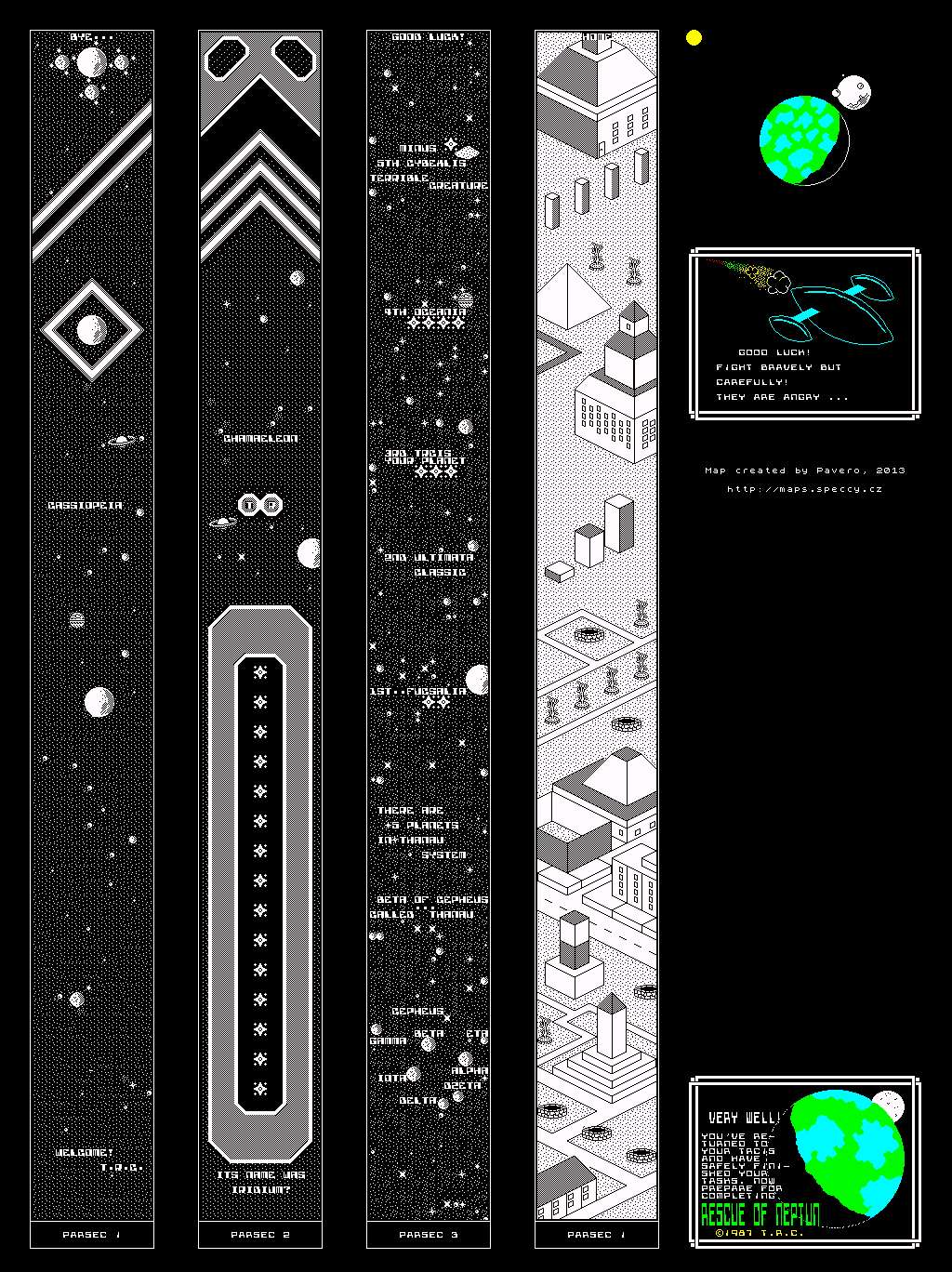 Screen from Star Swallow