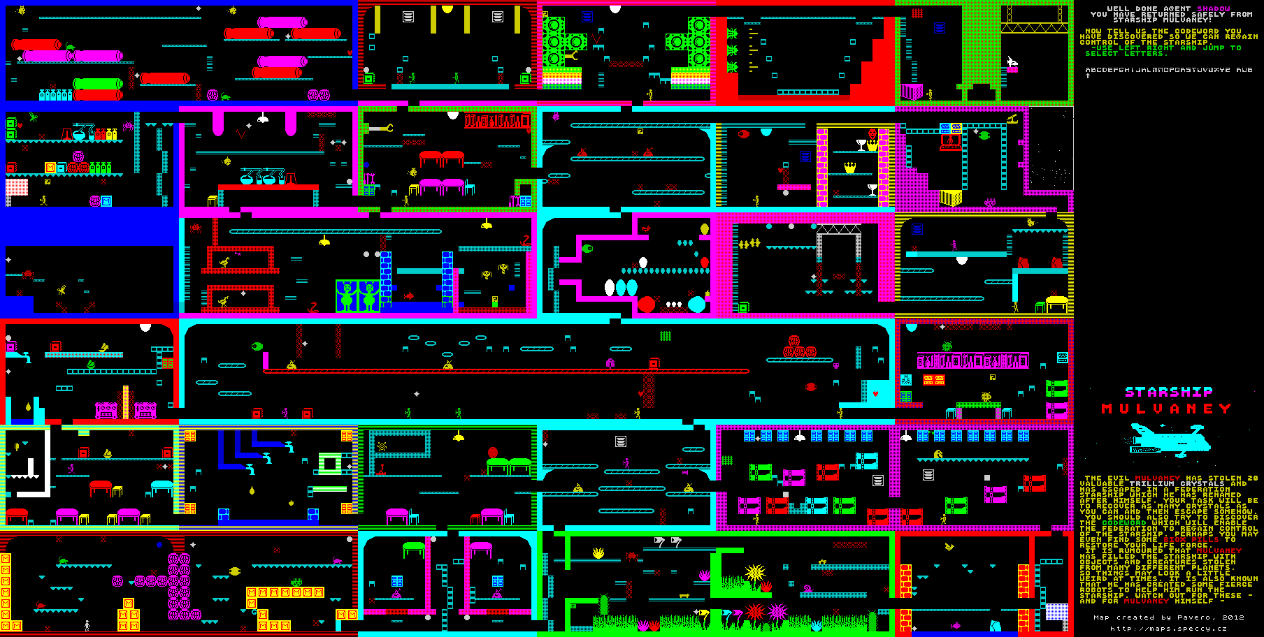 Screen from Starship Mulvaney
