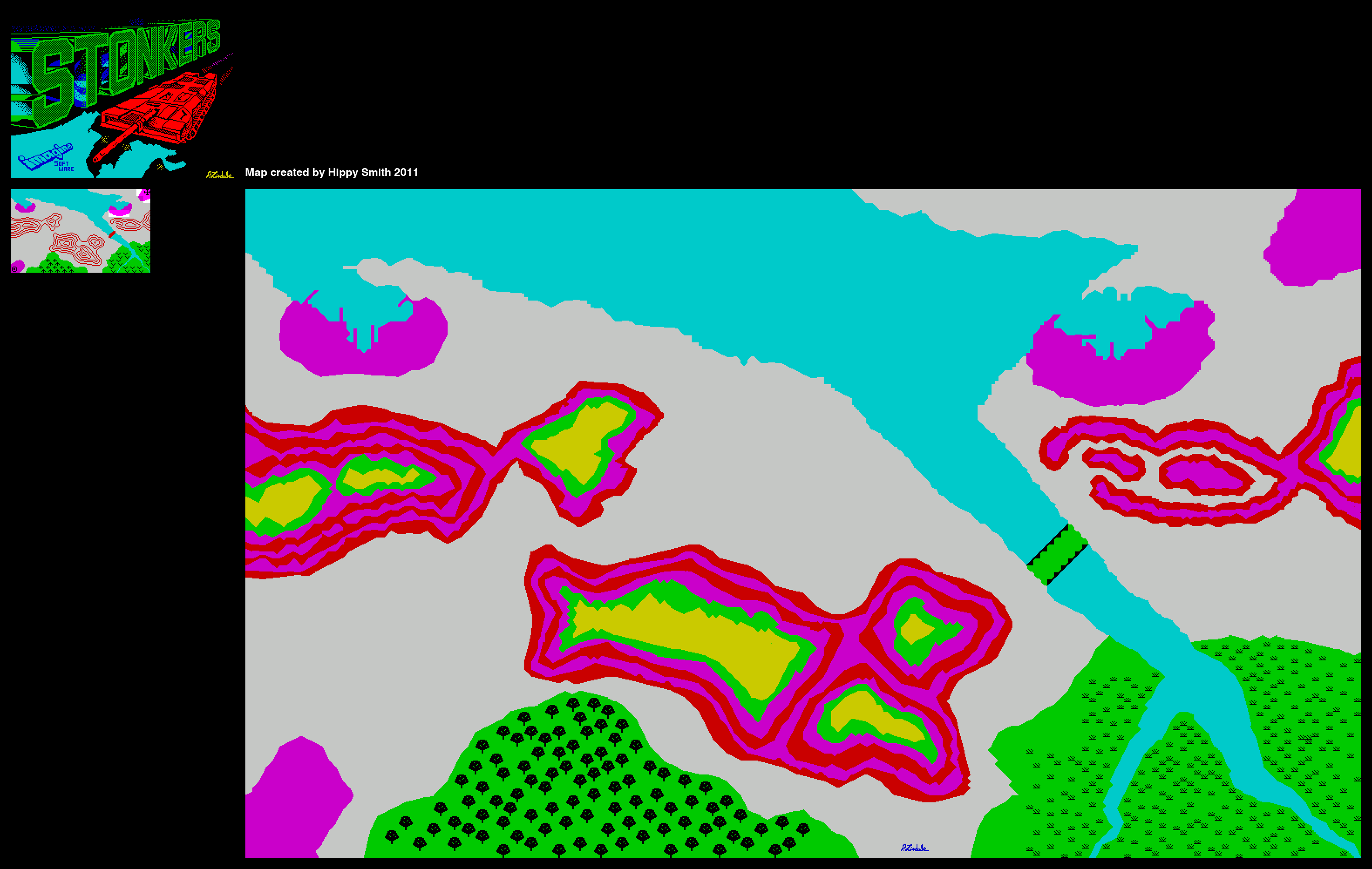 Screen from Stonkers