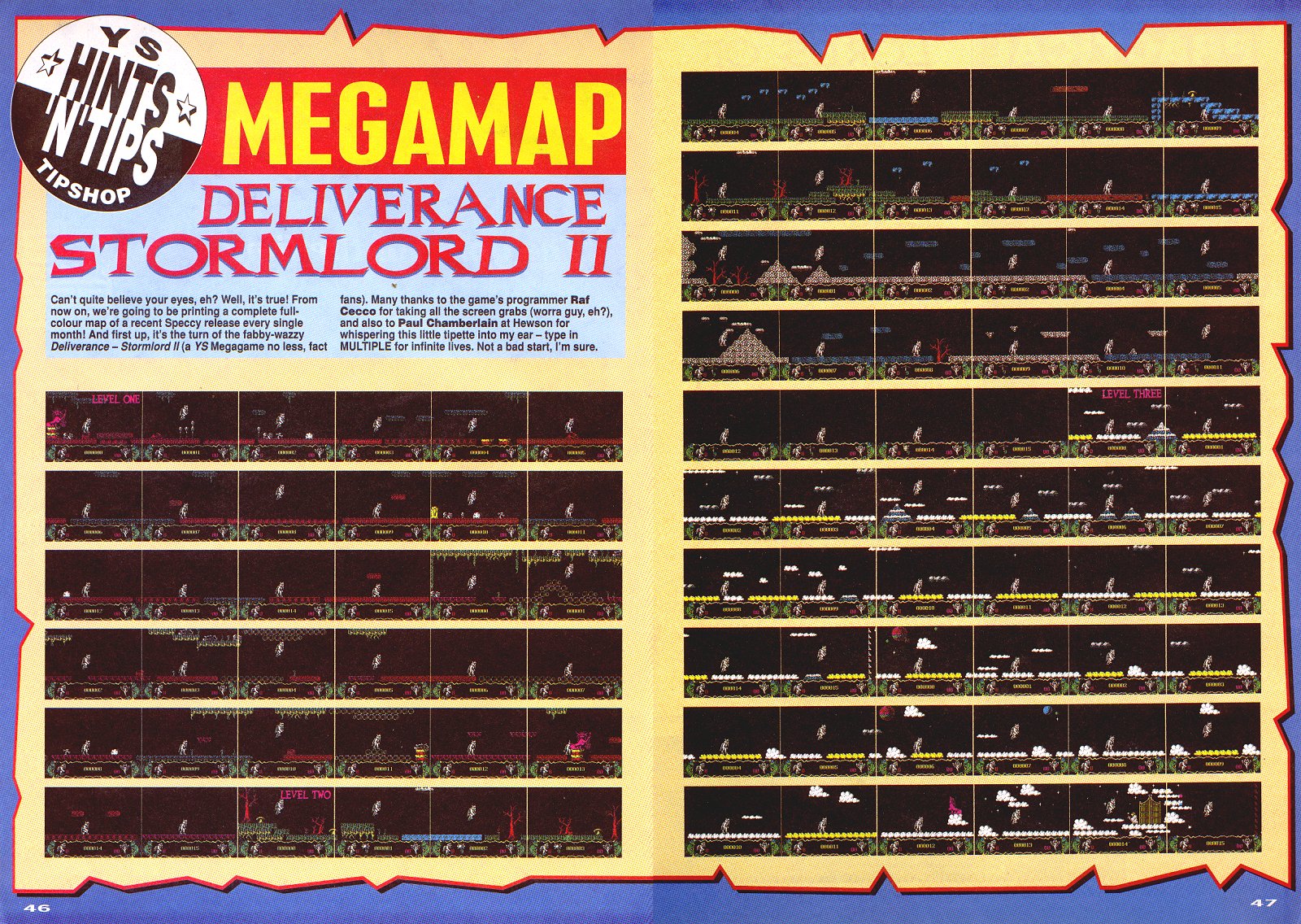 Screen from Stormlord II: Deliverance