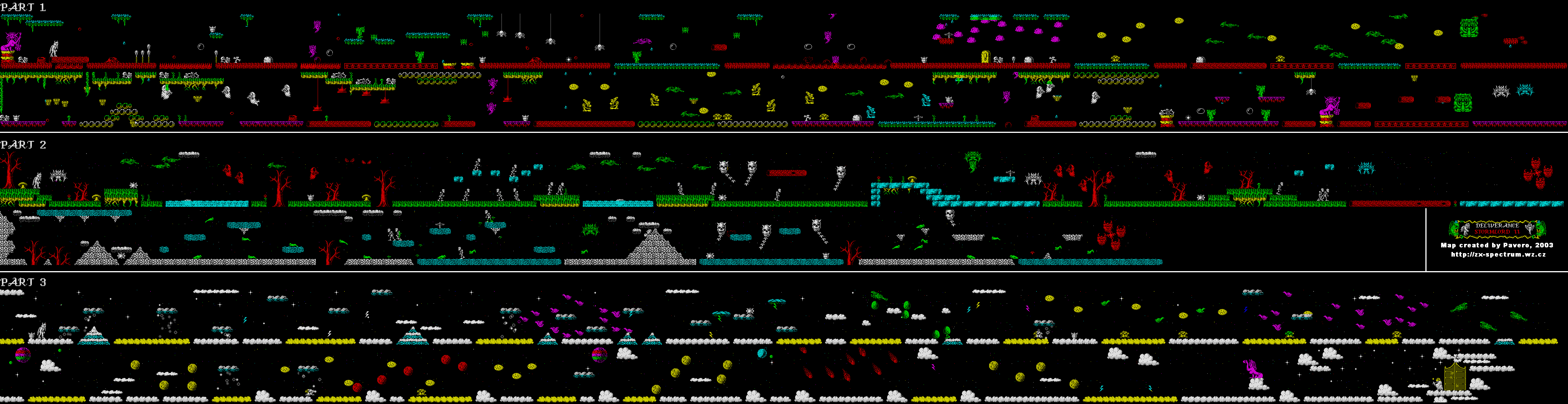 Screen from Stormlord II: Deliverance