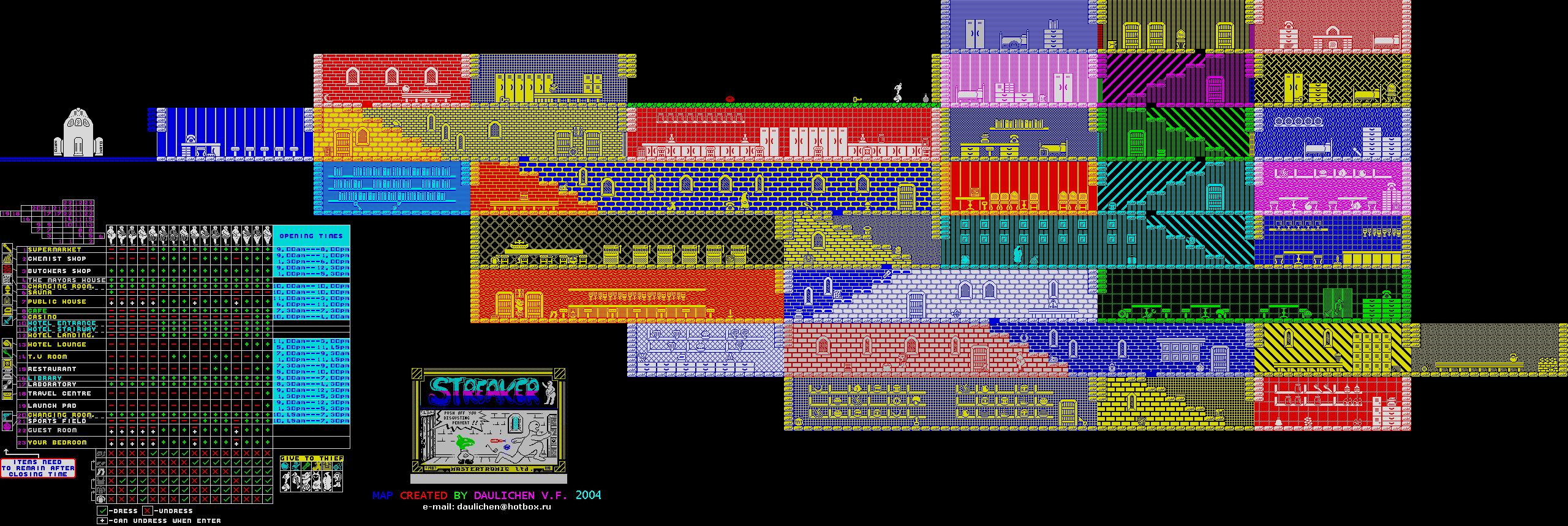 Screen from Streaker