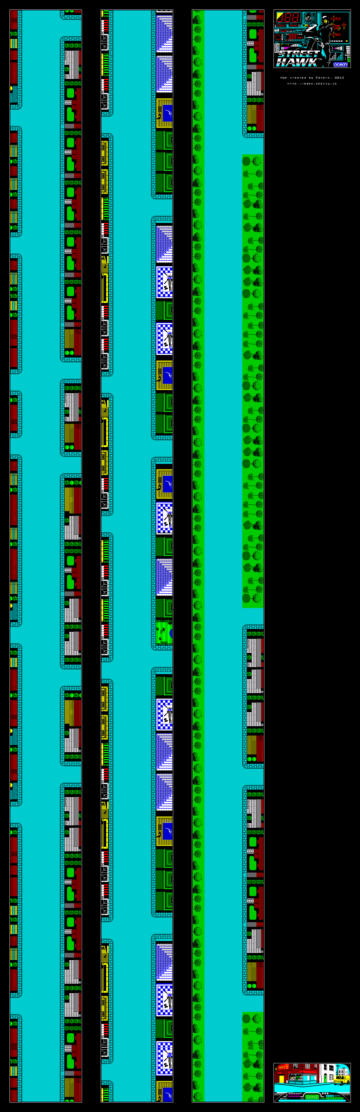 Screen from Street Hawk