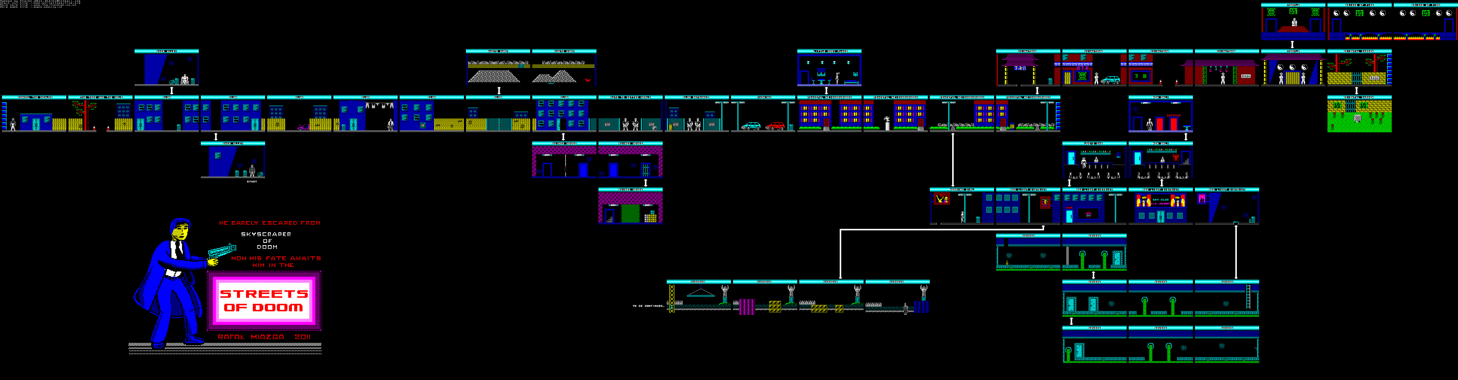 Screen from Streets of Doom