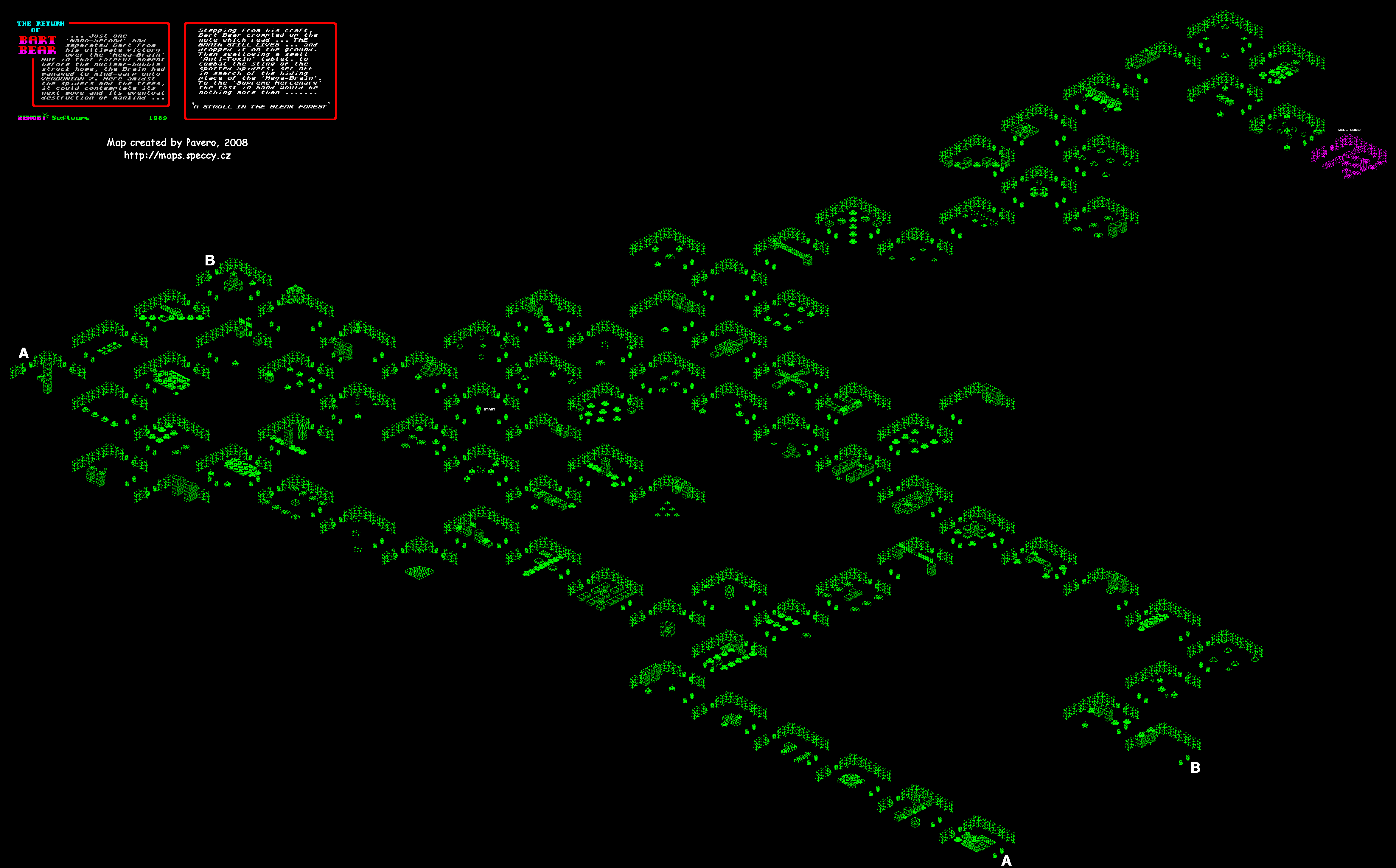 Screen from A Stroll in the Bleak Forest