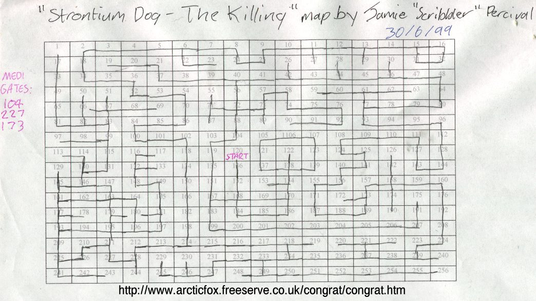 Screen from Strontium Dog: The Killing