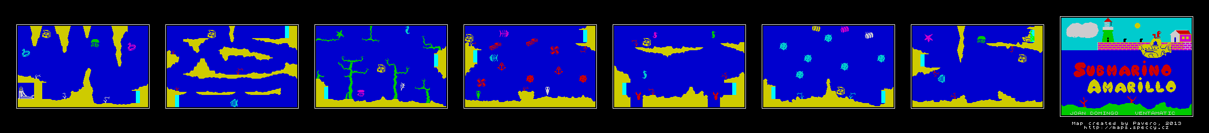 Screen from El Submarino Amarillo