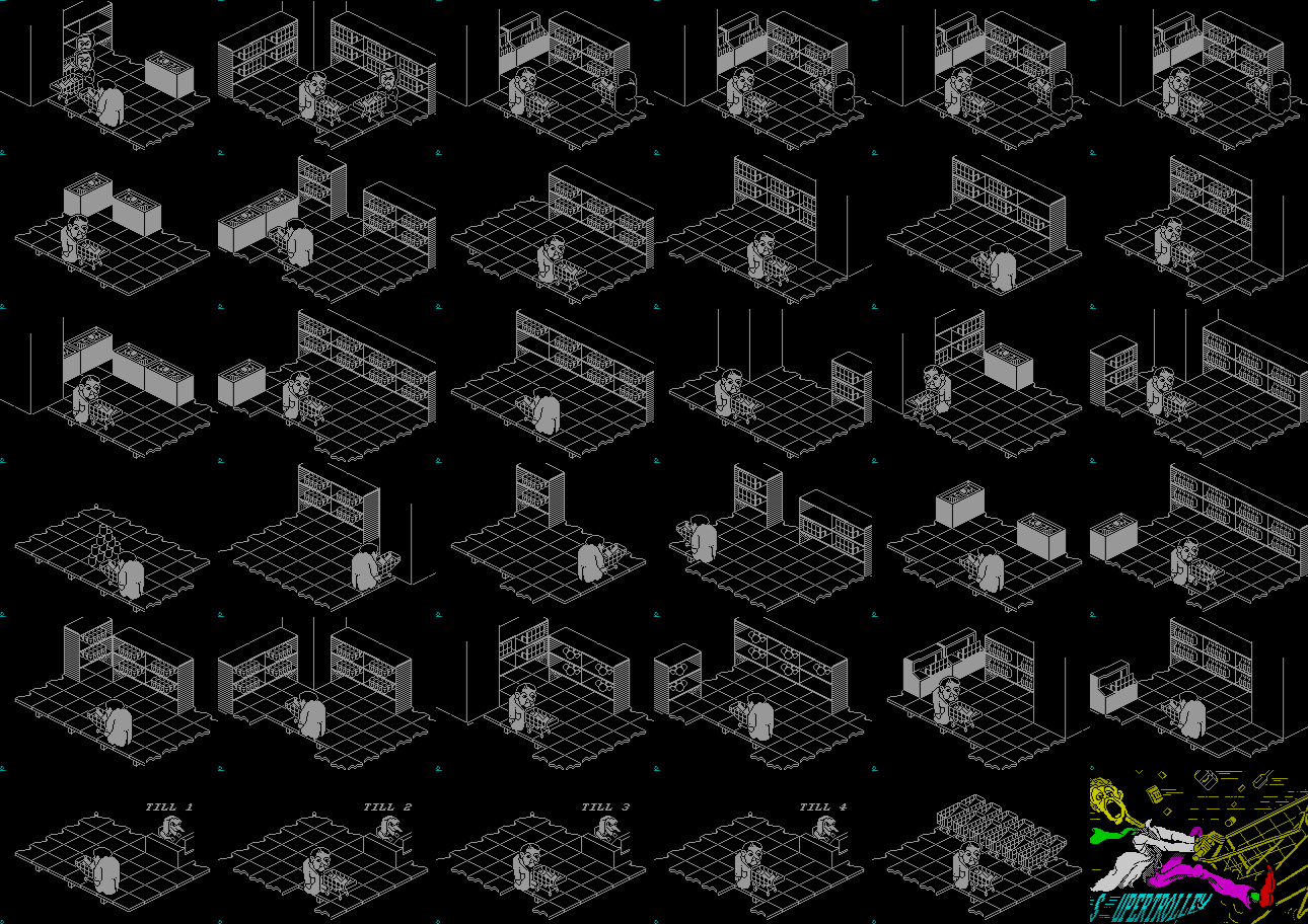 Screen from Super Trolley