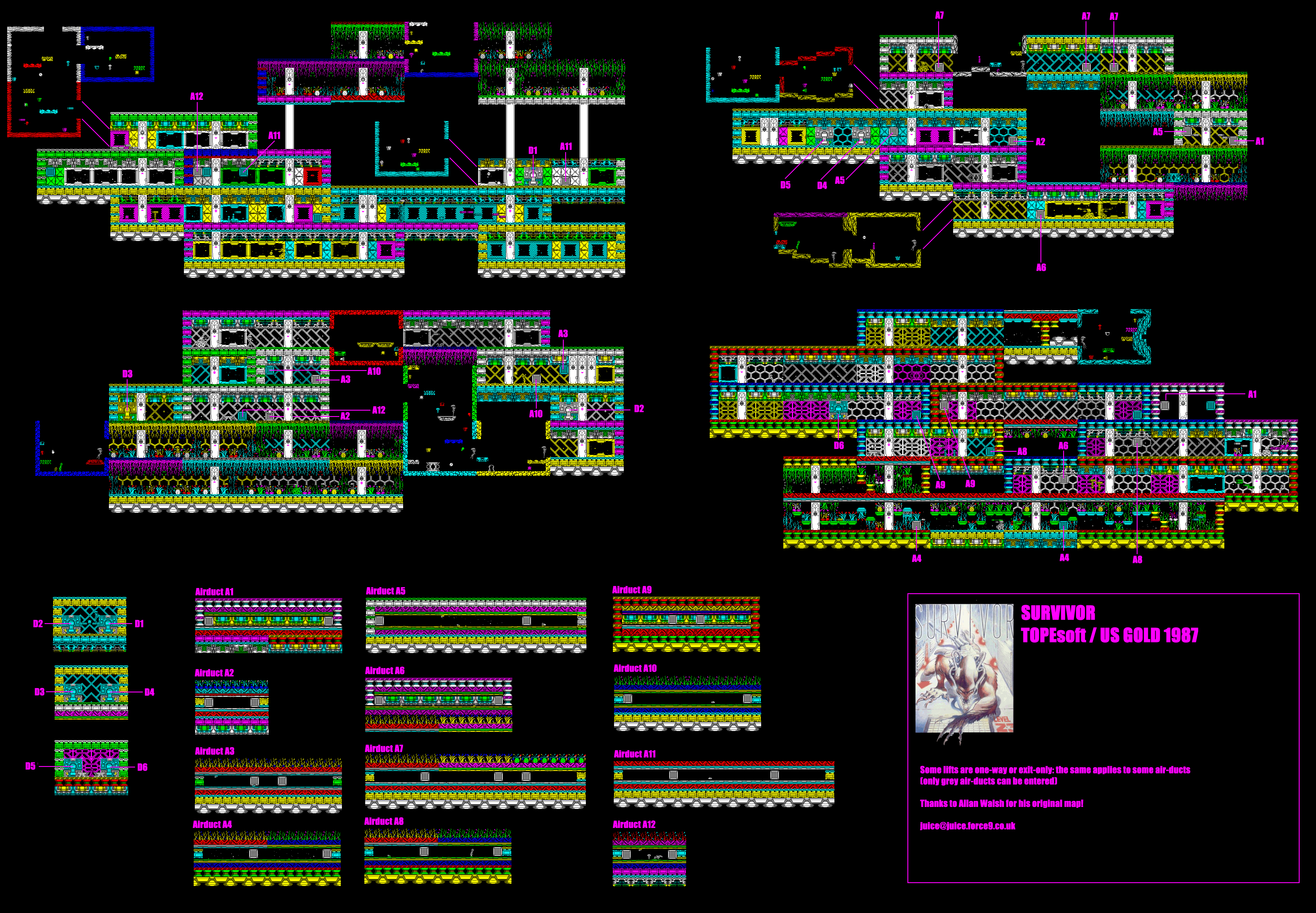 Screen from Survivor