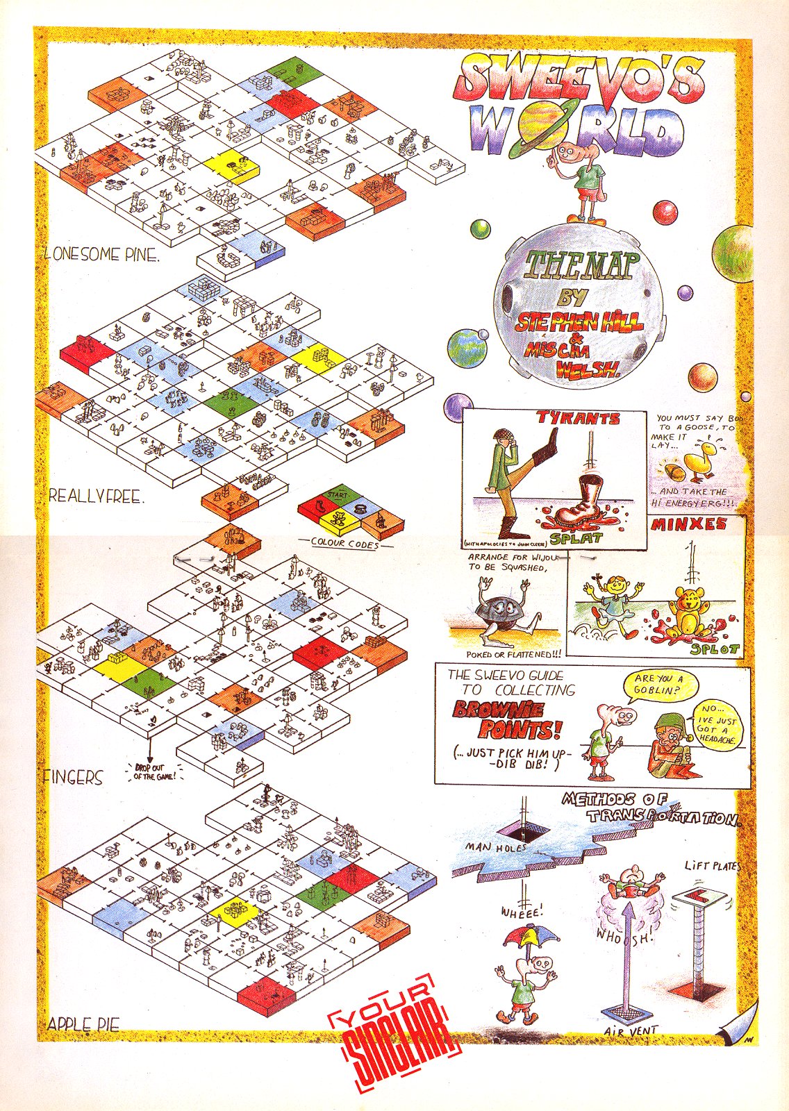Screen from Sweevo's World
