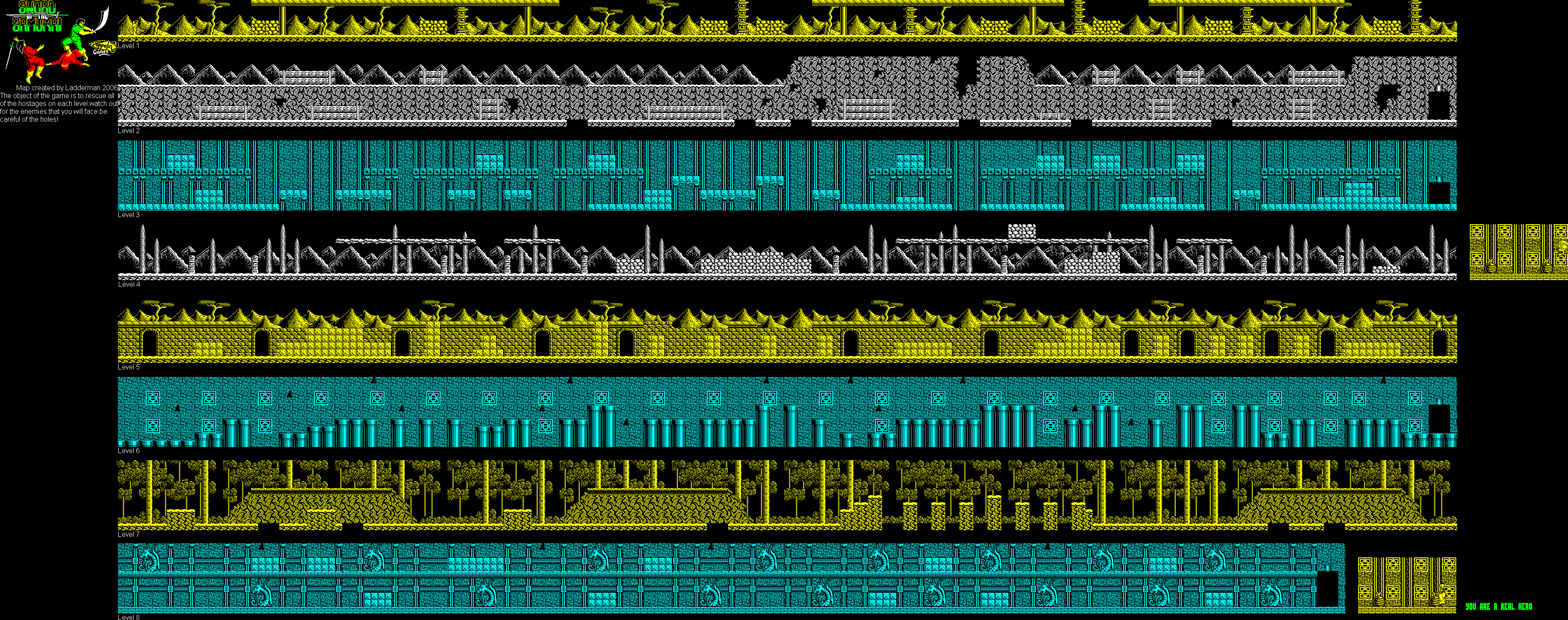 Screen from Sword of the Samurai