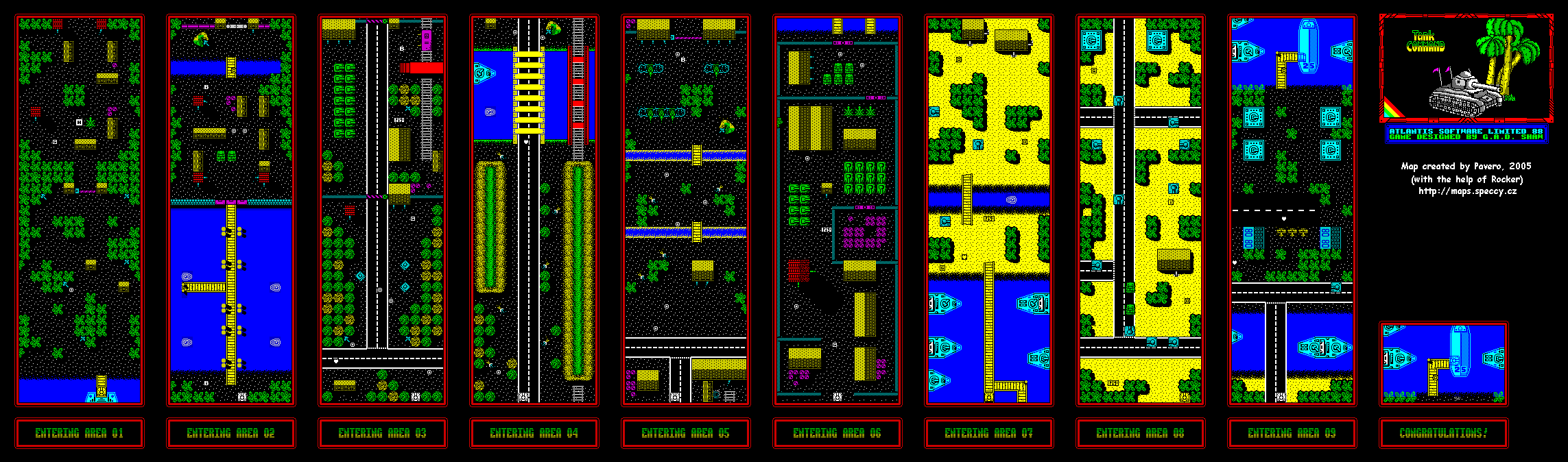 Screen from Tank Command