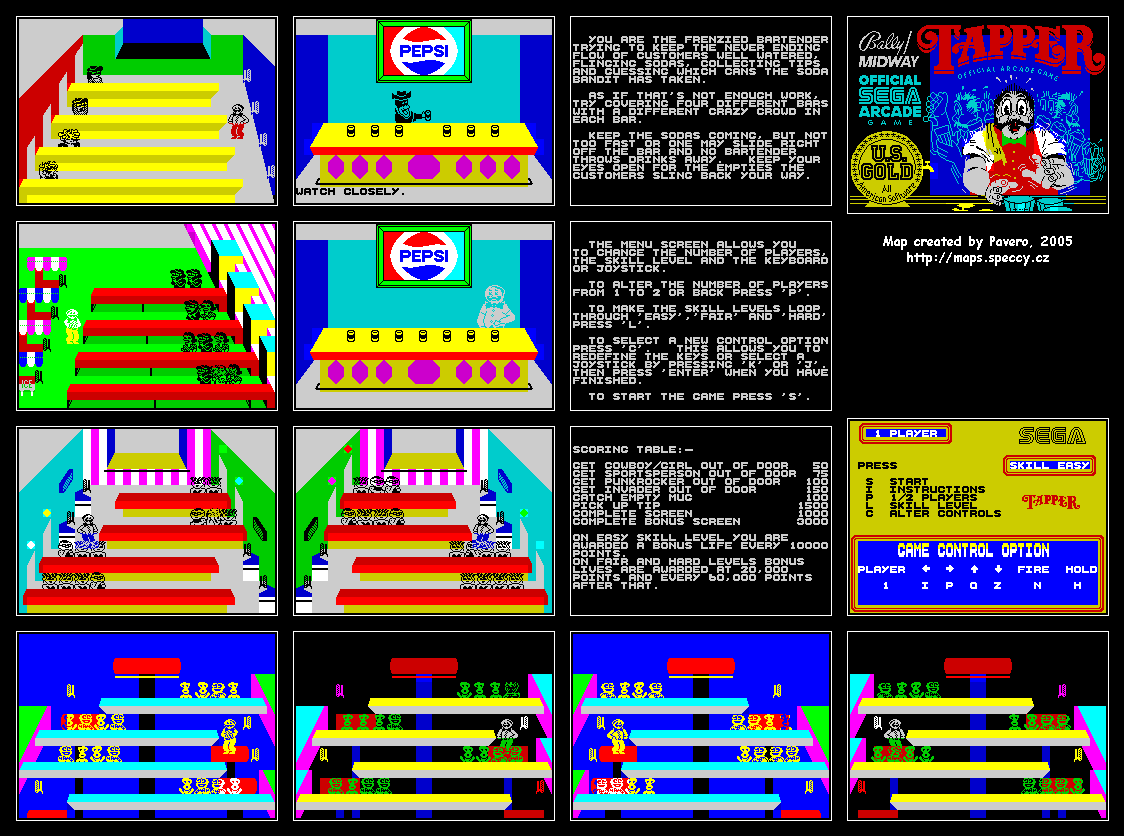 Screen from Tapper