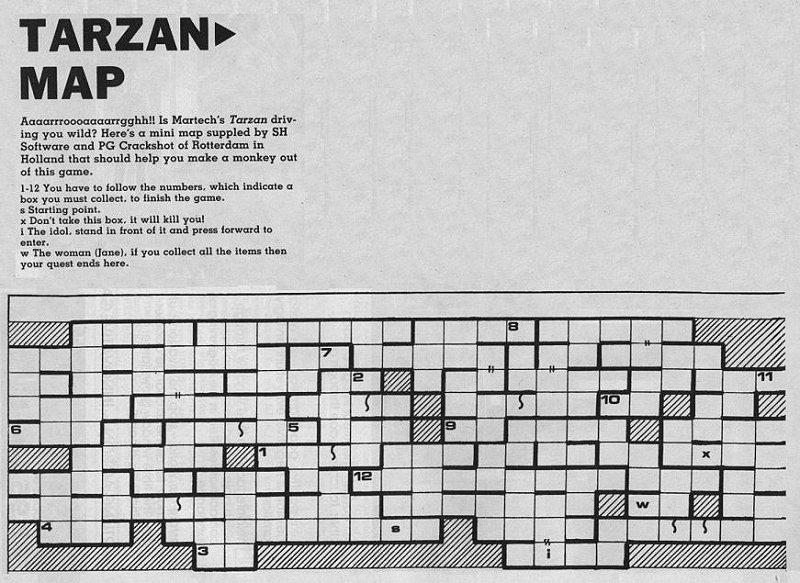 Screen from Tarzan