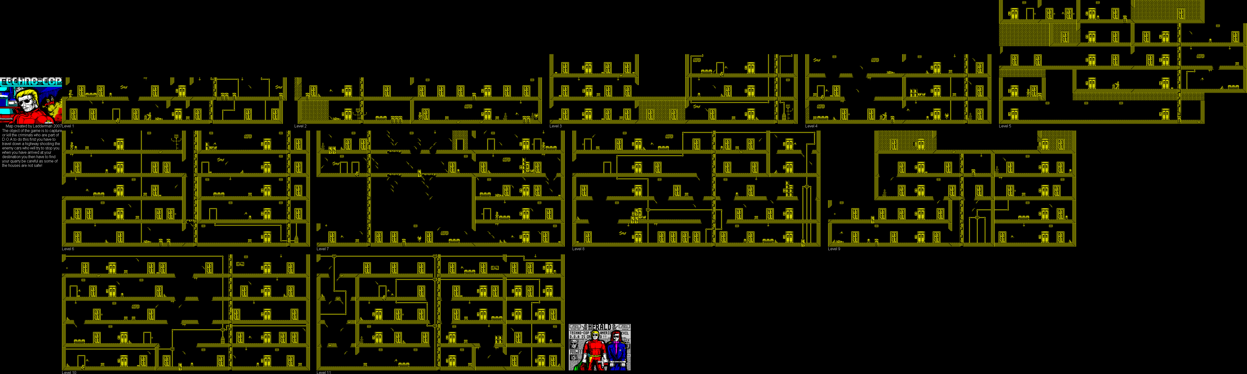 Screen from Techno Cop