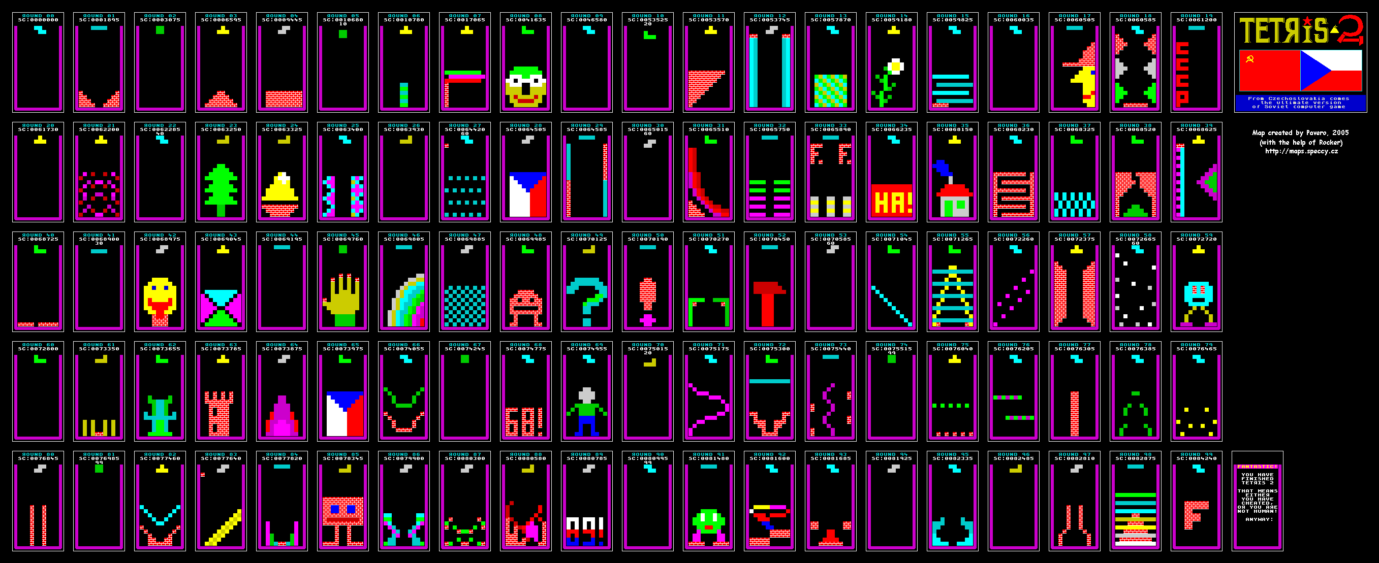 Screen from Tetris 2