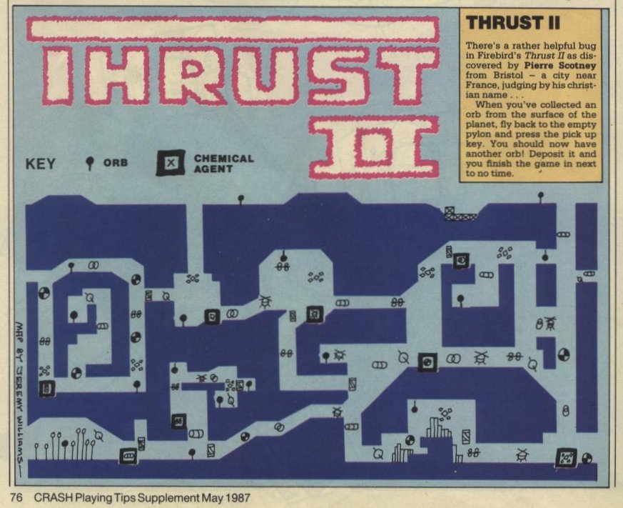 Screen from Thrust II