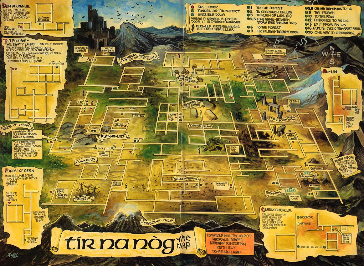 Screen from Tir Na Nog