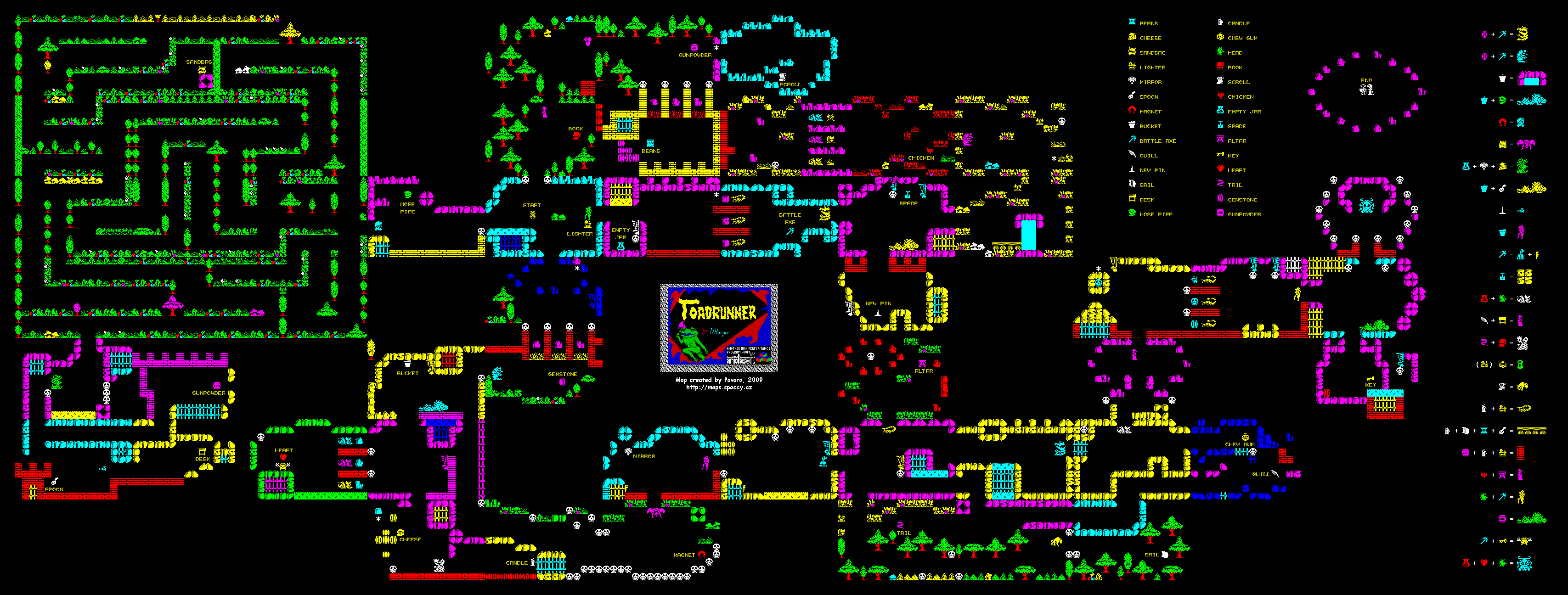 Screen from Toadrunner