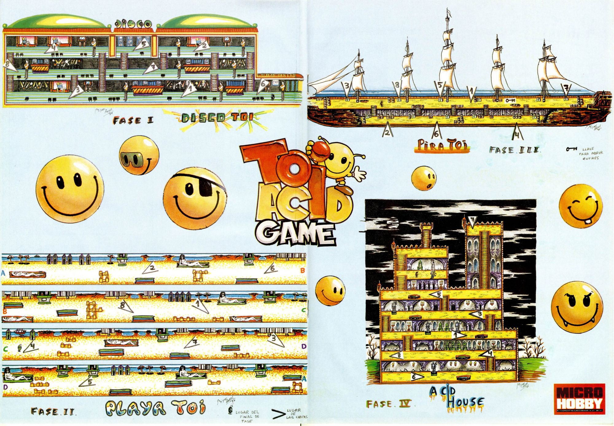 Screen from Toi Acid Game