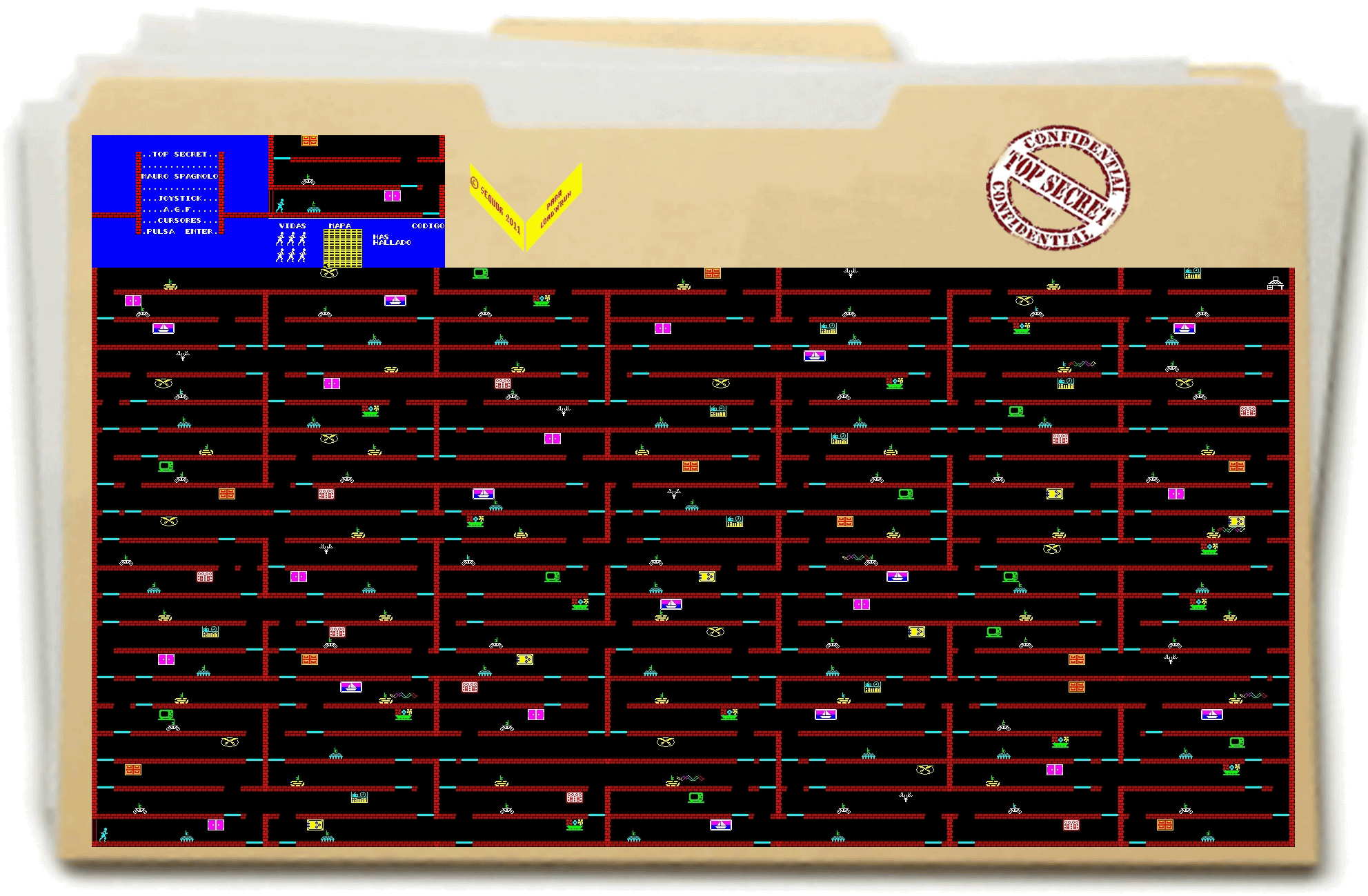 Screen from Top Secret
