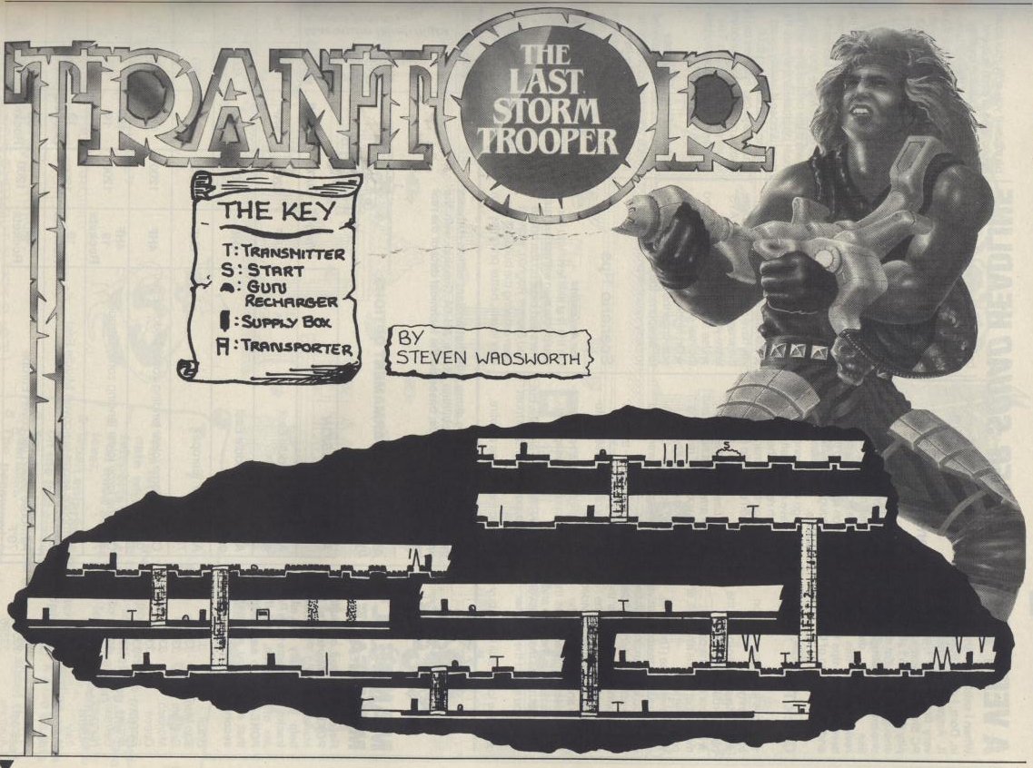 Screen from Trantor: The Last Stormtrooper