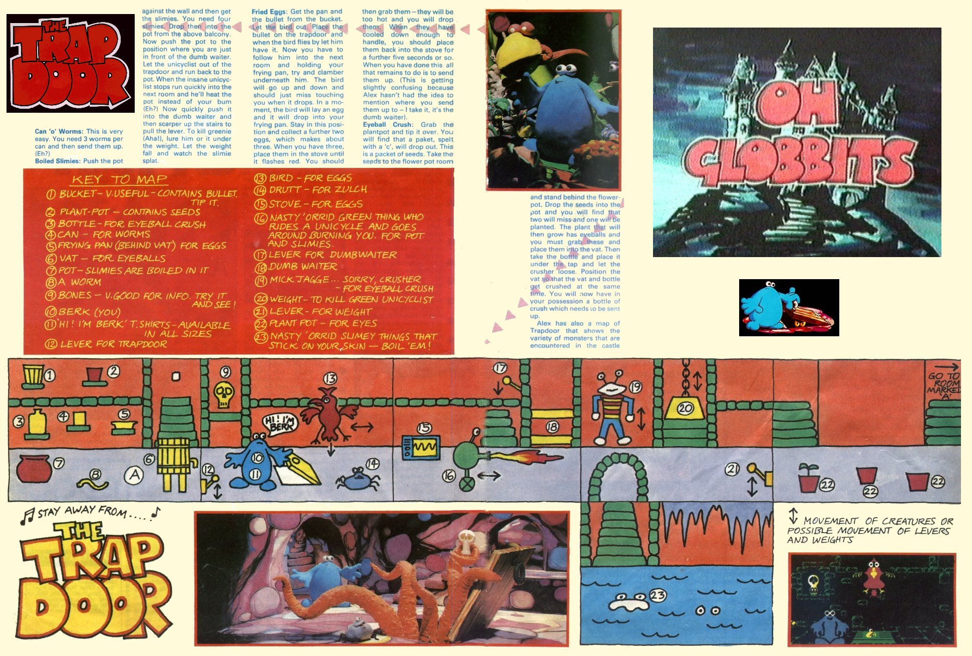 Screen from The Trap Door