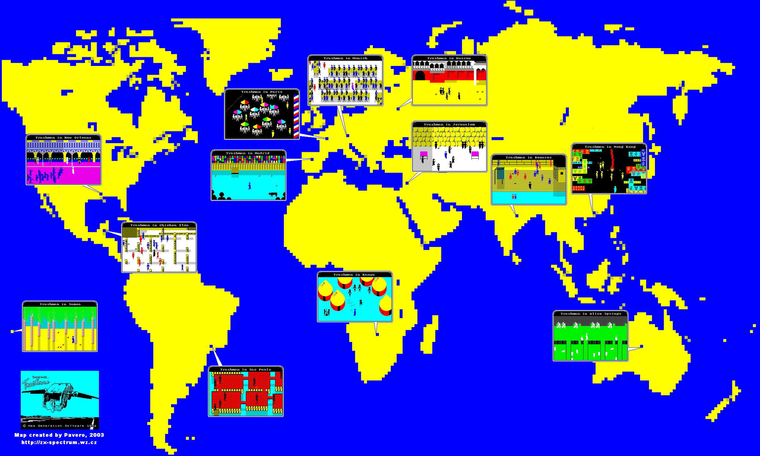 Screen from Travel with Trashman