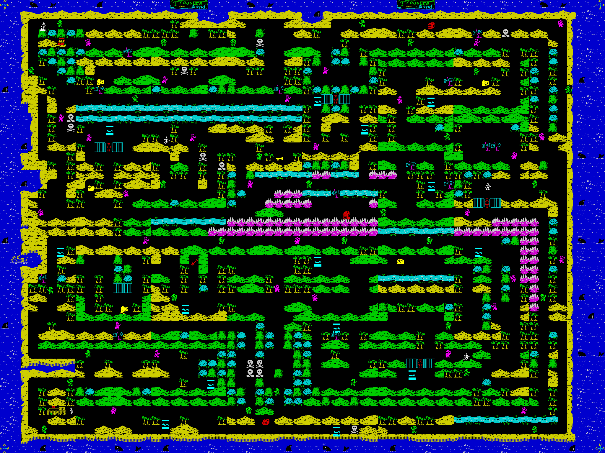 Screen from Treasure Island