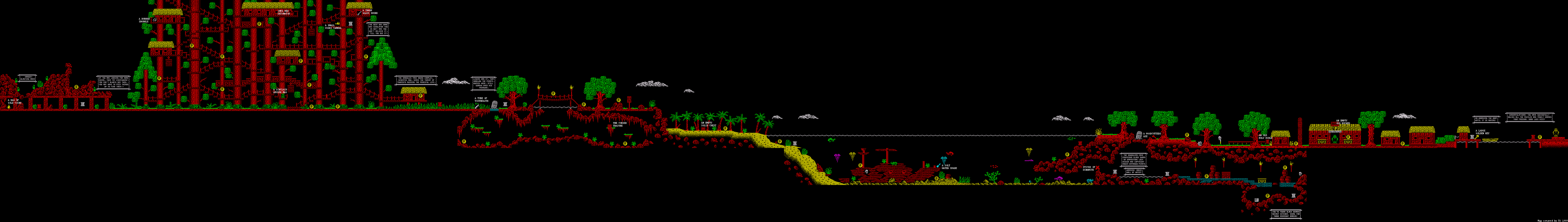 Screen from Treasure Island Dizzy