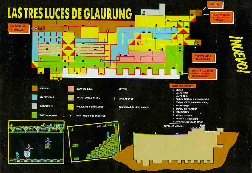 Screen from Las Tres Luces de Glaurung