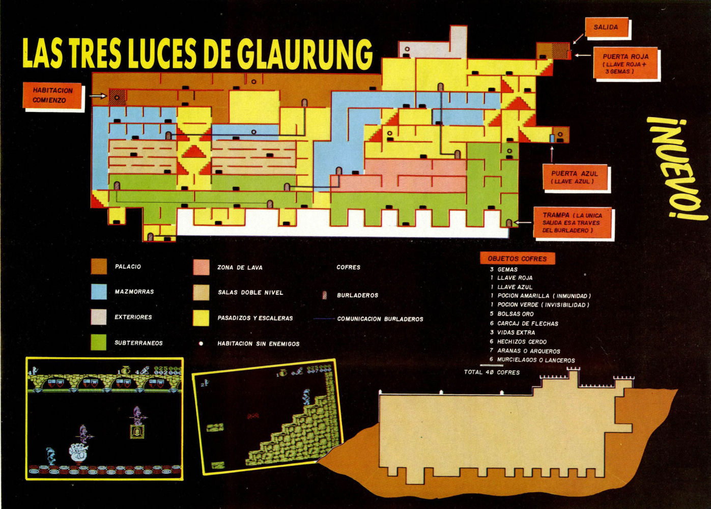 Screen from Las Tres Luces de Glaurung