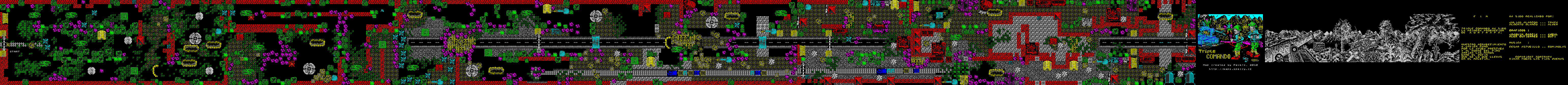 Screen from Triple Comando