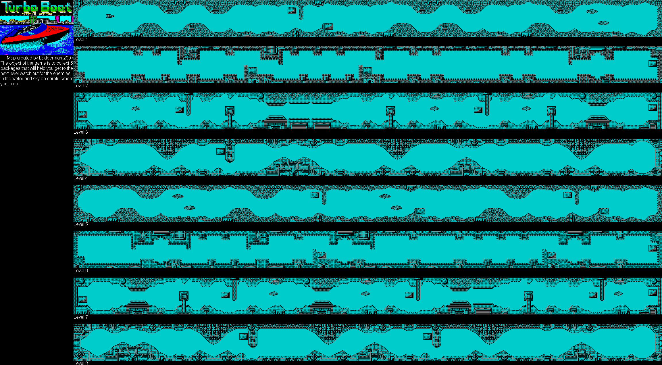 Screen from Turbo Boat Simulator