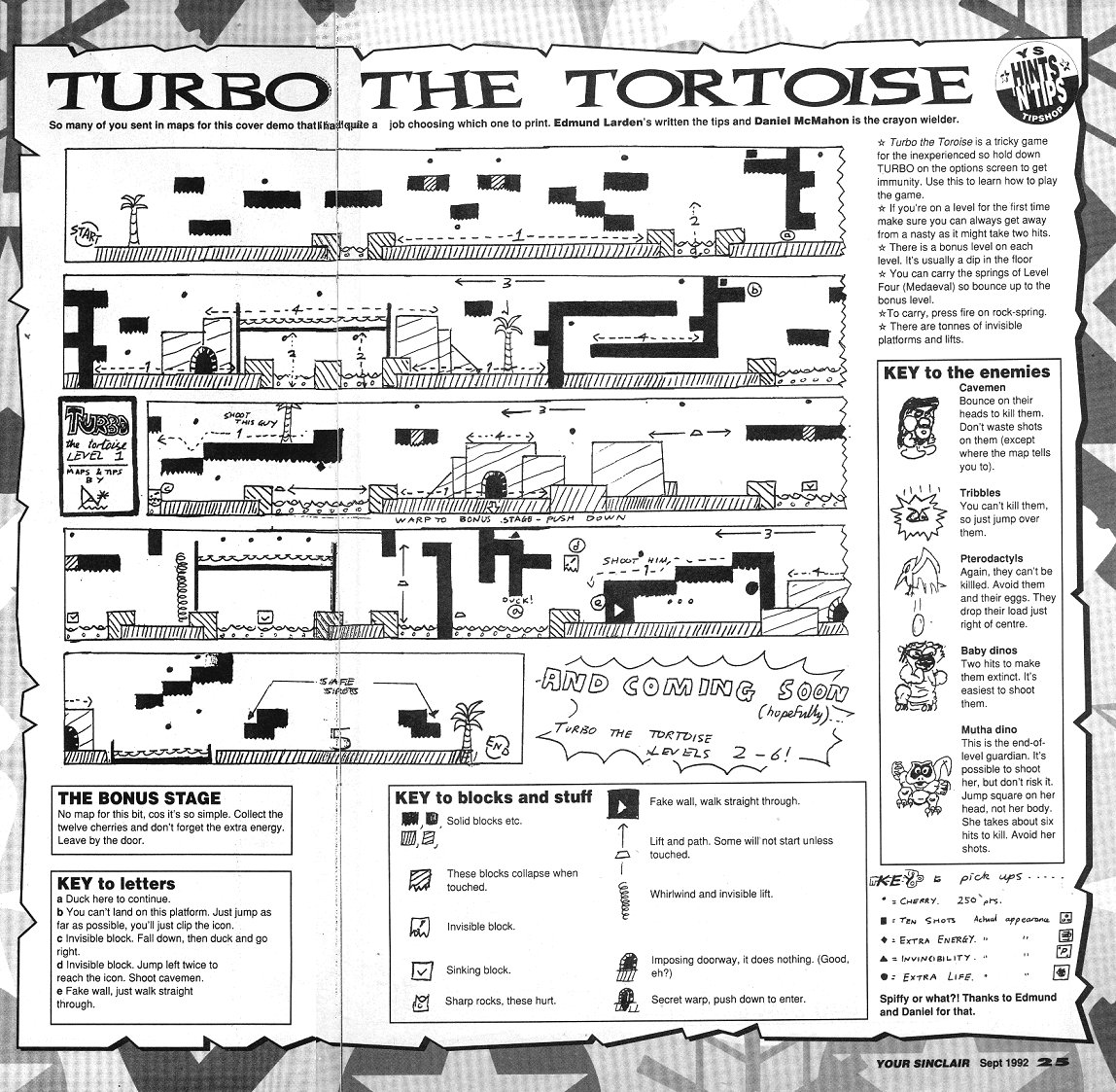 Screen from Turbo the Tortoise