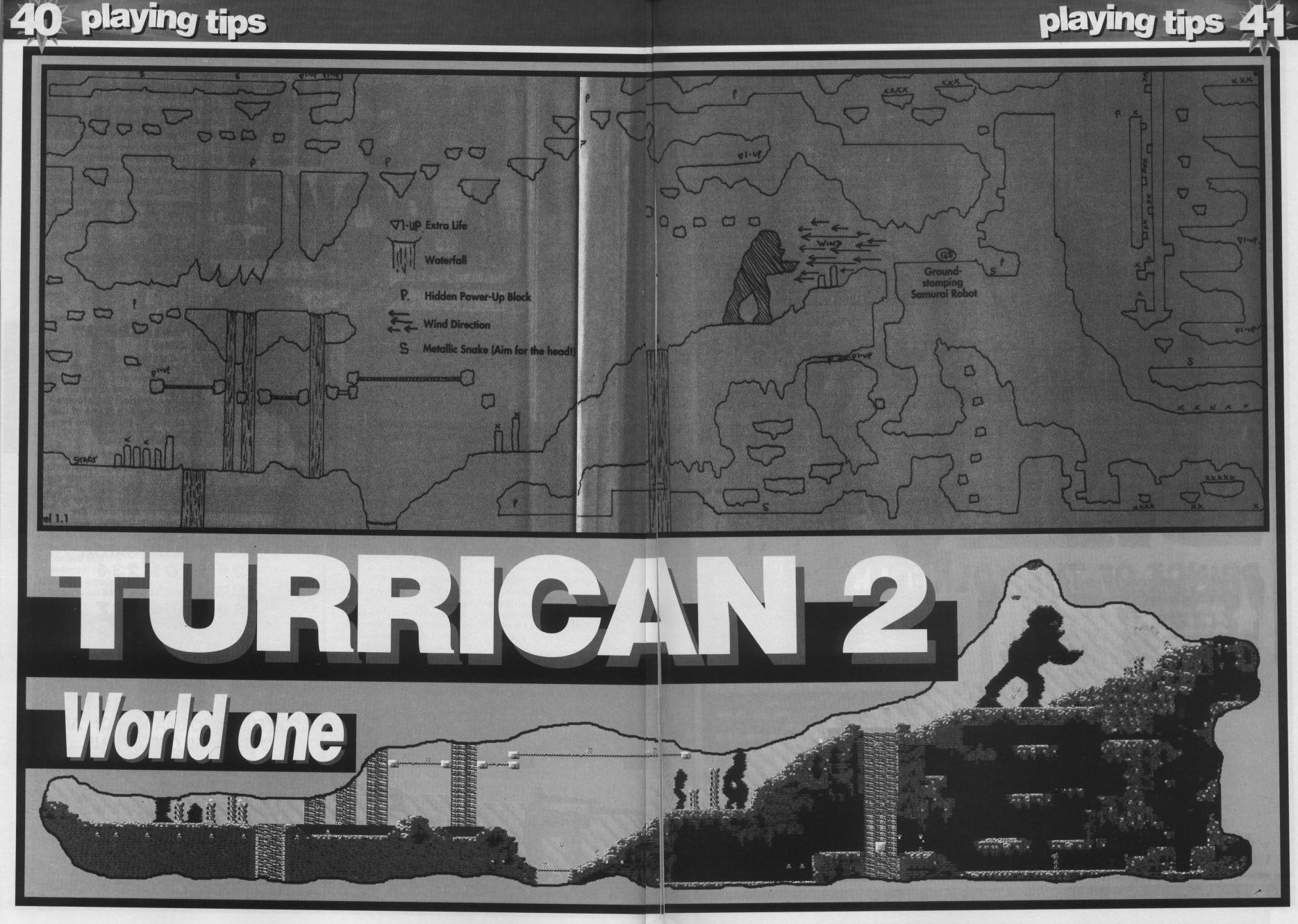 Screen from Turrican II