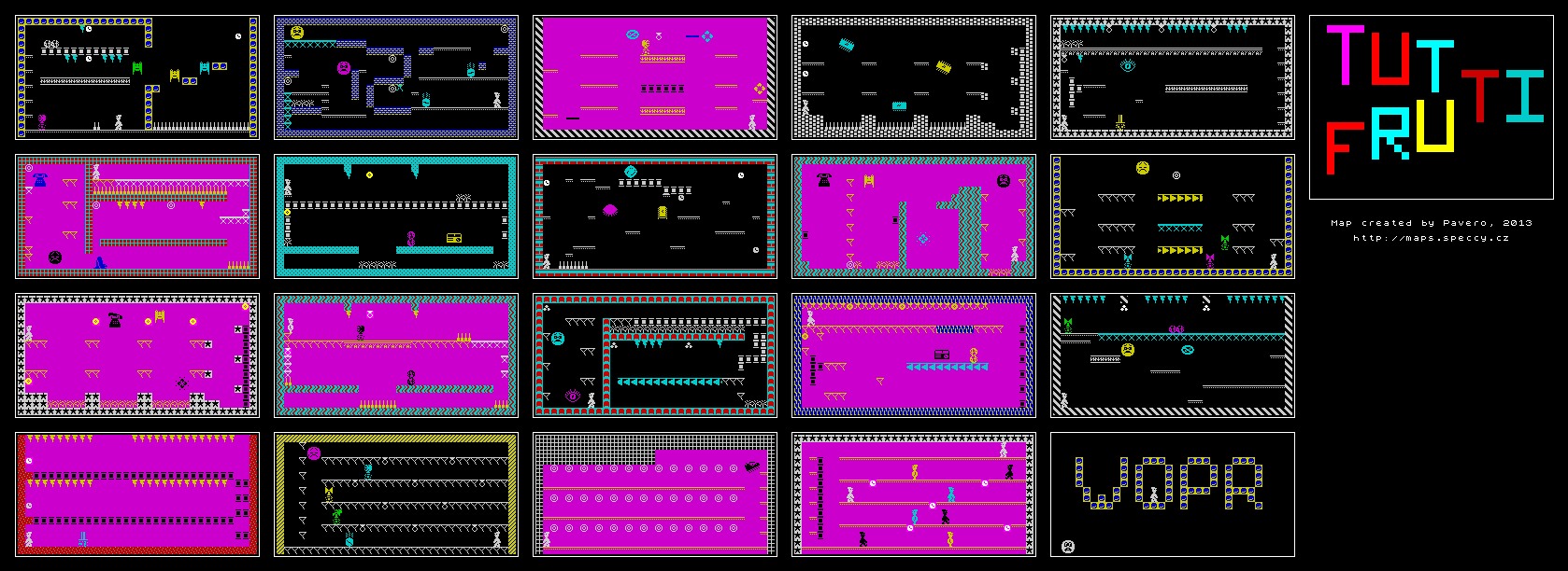 Screen from Tutti Fruti