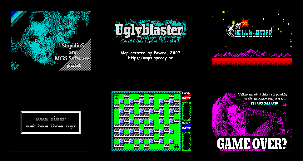 Screen from Ugly Blaster