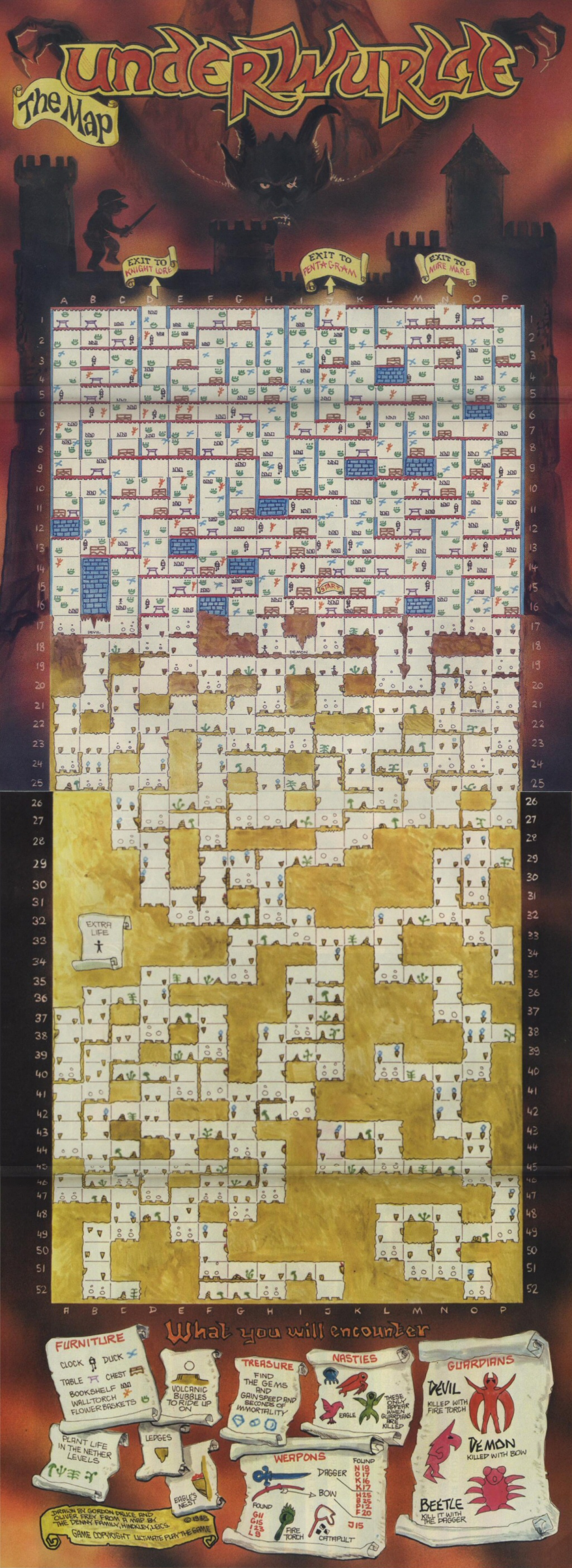 Screen from Underwurlde