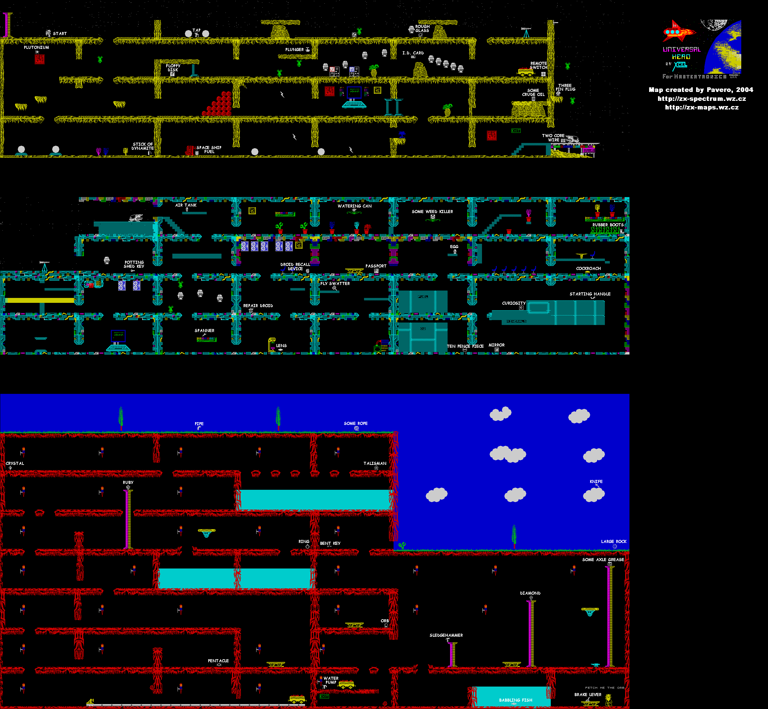Screen from Universal Hero