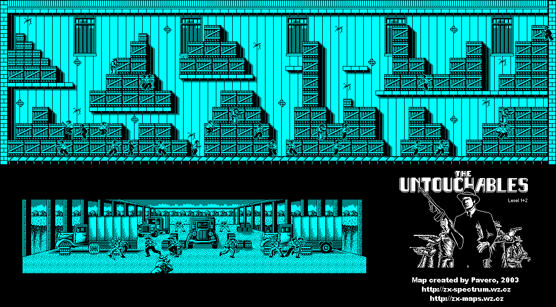 Screen from The Untouchables