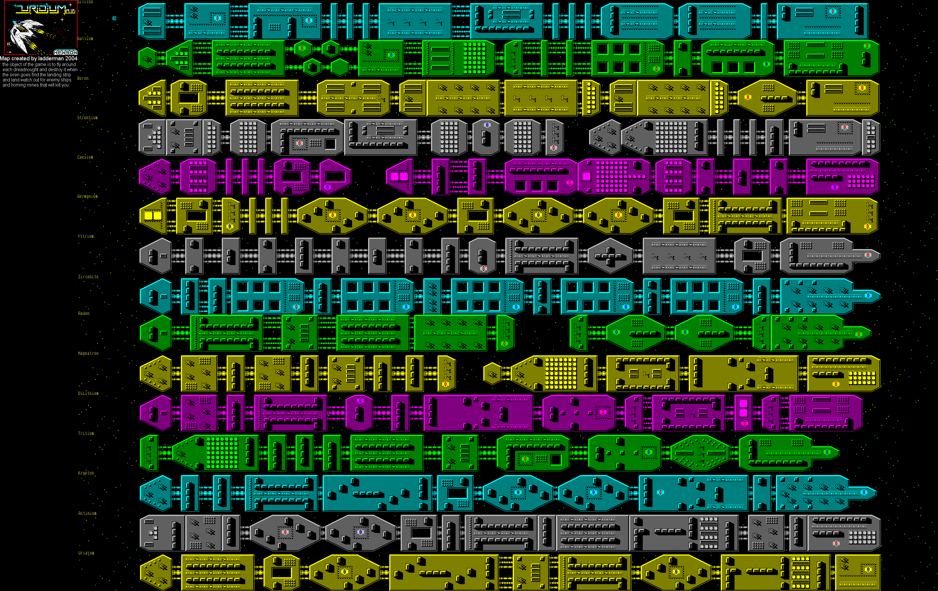 Screen from Uridium Plus