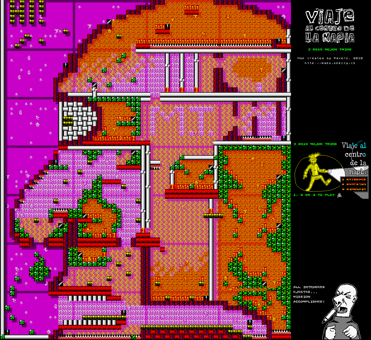 Screen from Viaje al Centro de la Napia