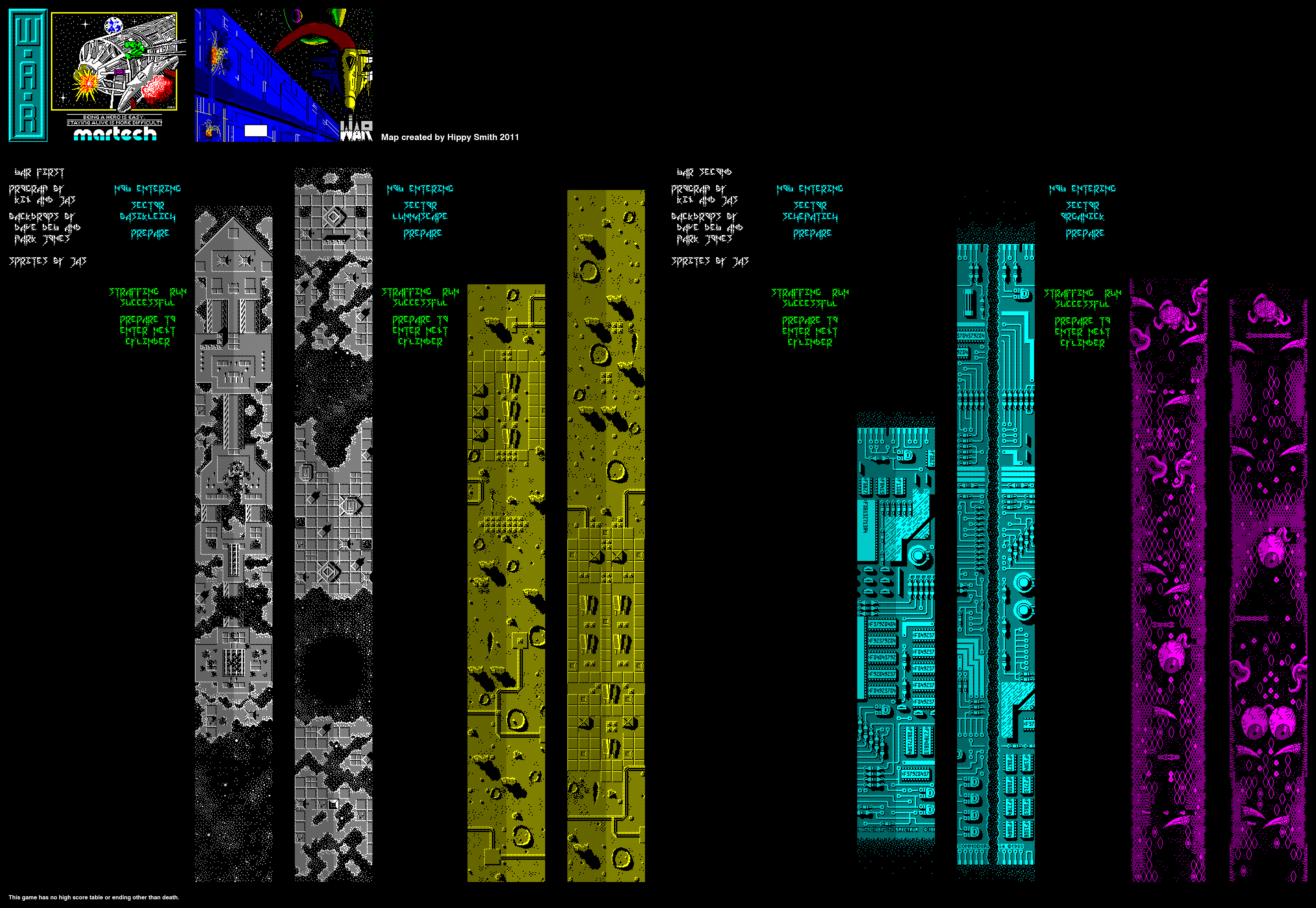 Screen from W.A.R.